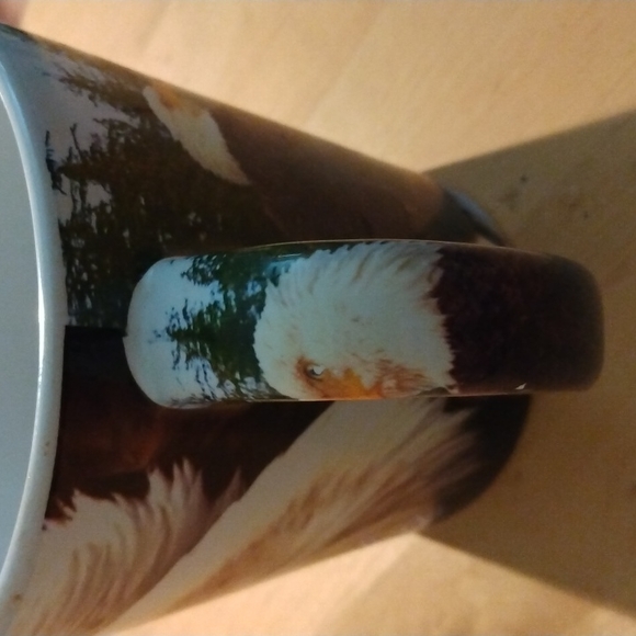 Coffee or Tea Cup Alaska with Eagle Print - Picture 7 of 13
